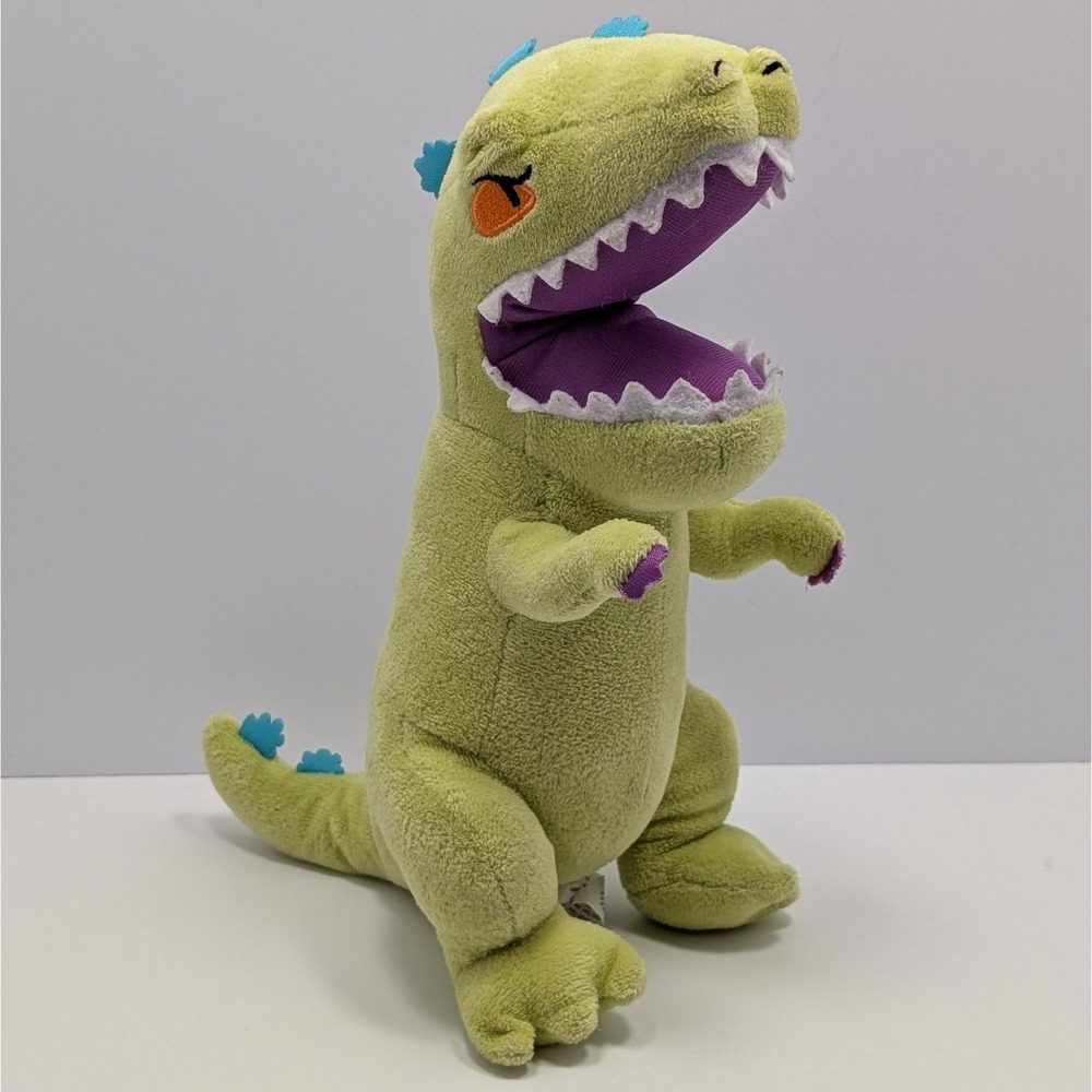 Nickelodeon Rugrats Reptar Plush Toy Stuffed Animal Green Dinosaur Kids 2021